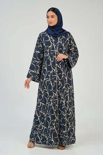 Midnight Mosaic Abaya
