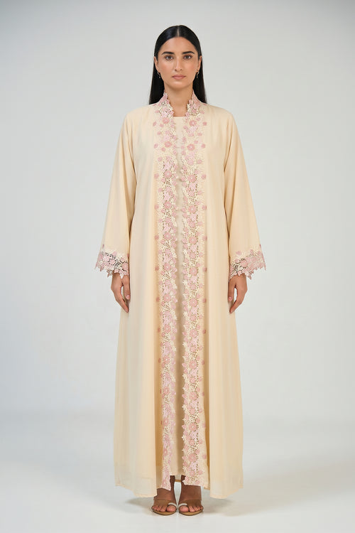 Blossom Lace Abaya