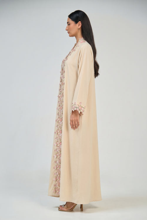 Blossom Lace Abaya – hover image