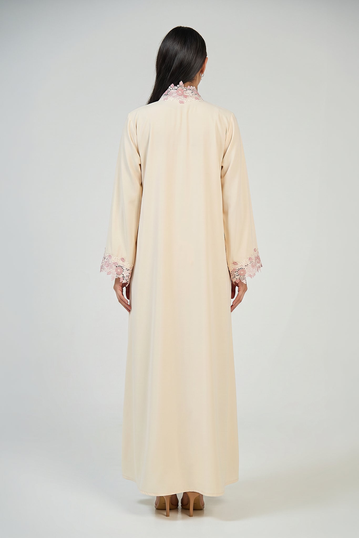 Blossom Lace Abaya