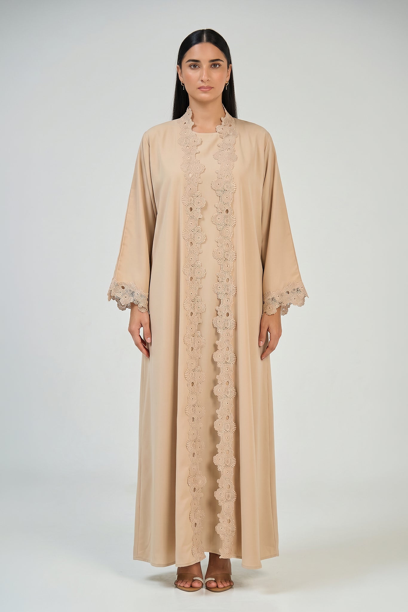 Sand Dune Lace Abaya