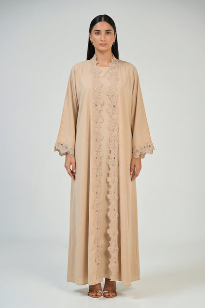 Sand Dune Lace Abaya