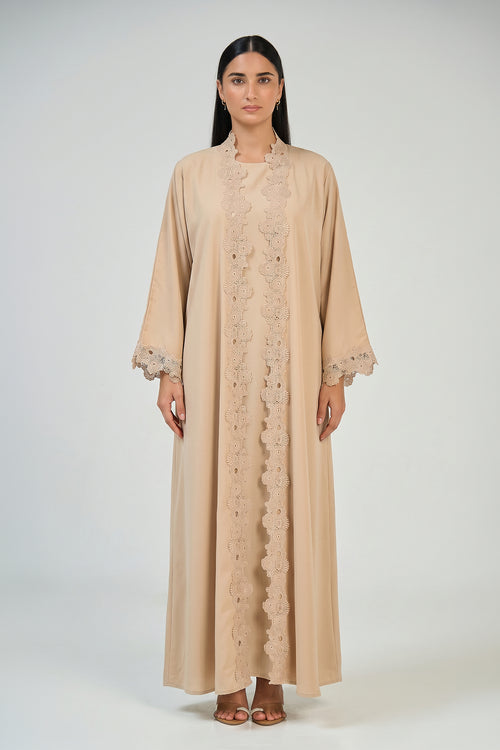 Sand Dune Lace Abaya
