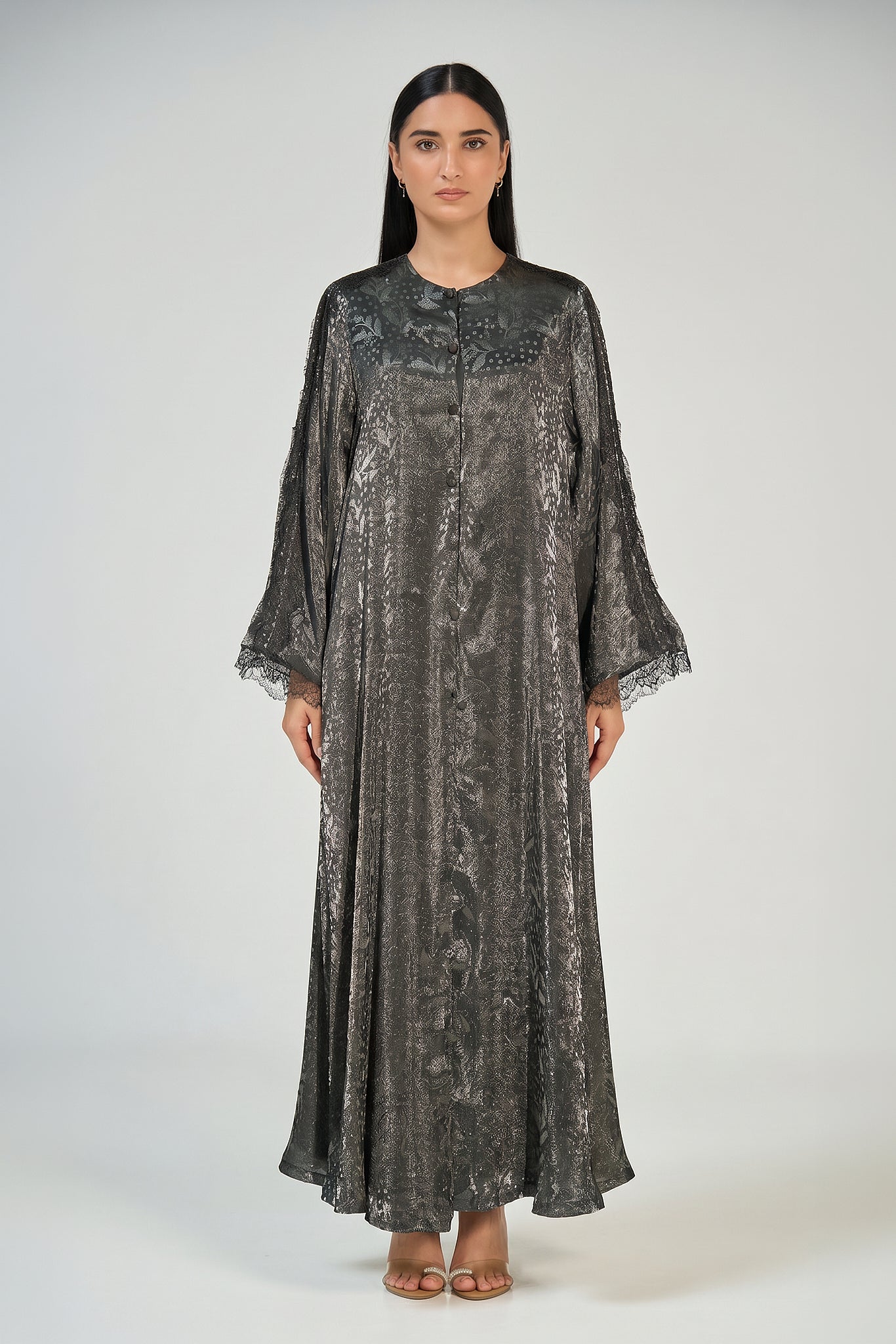 Moonstone Shimmer Abaya