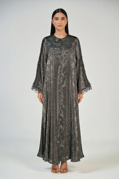 Moonstone Shimmer Abaya