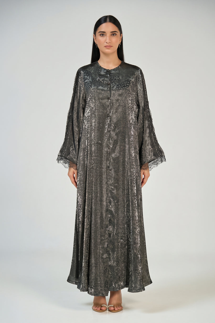 Moonstone Shimmer Abaya