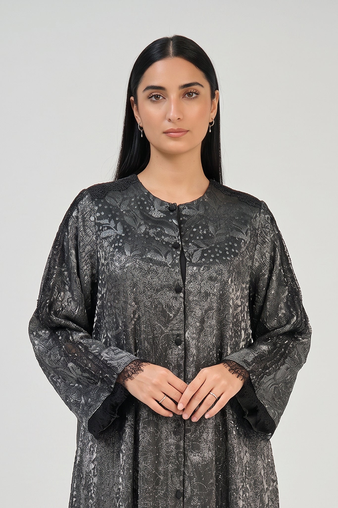 Moonstone Shimmer Abaya