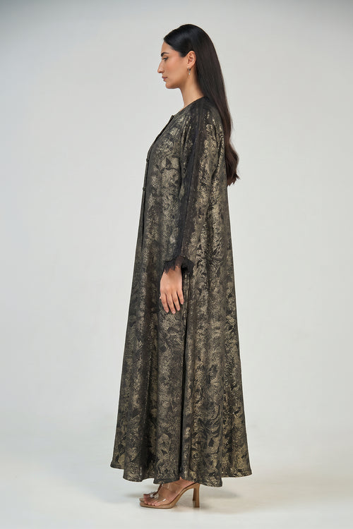 Golden Eclipse Abaya – hover image
