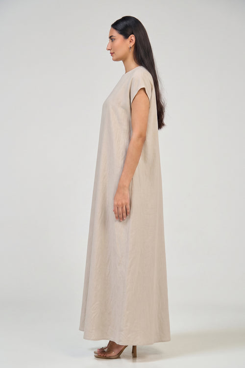 Minimalist Cap Sleeve Inner Dress – hover image