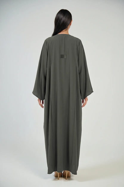Taupe Essence Abaya