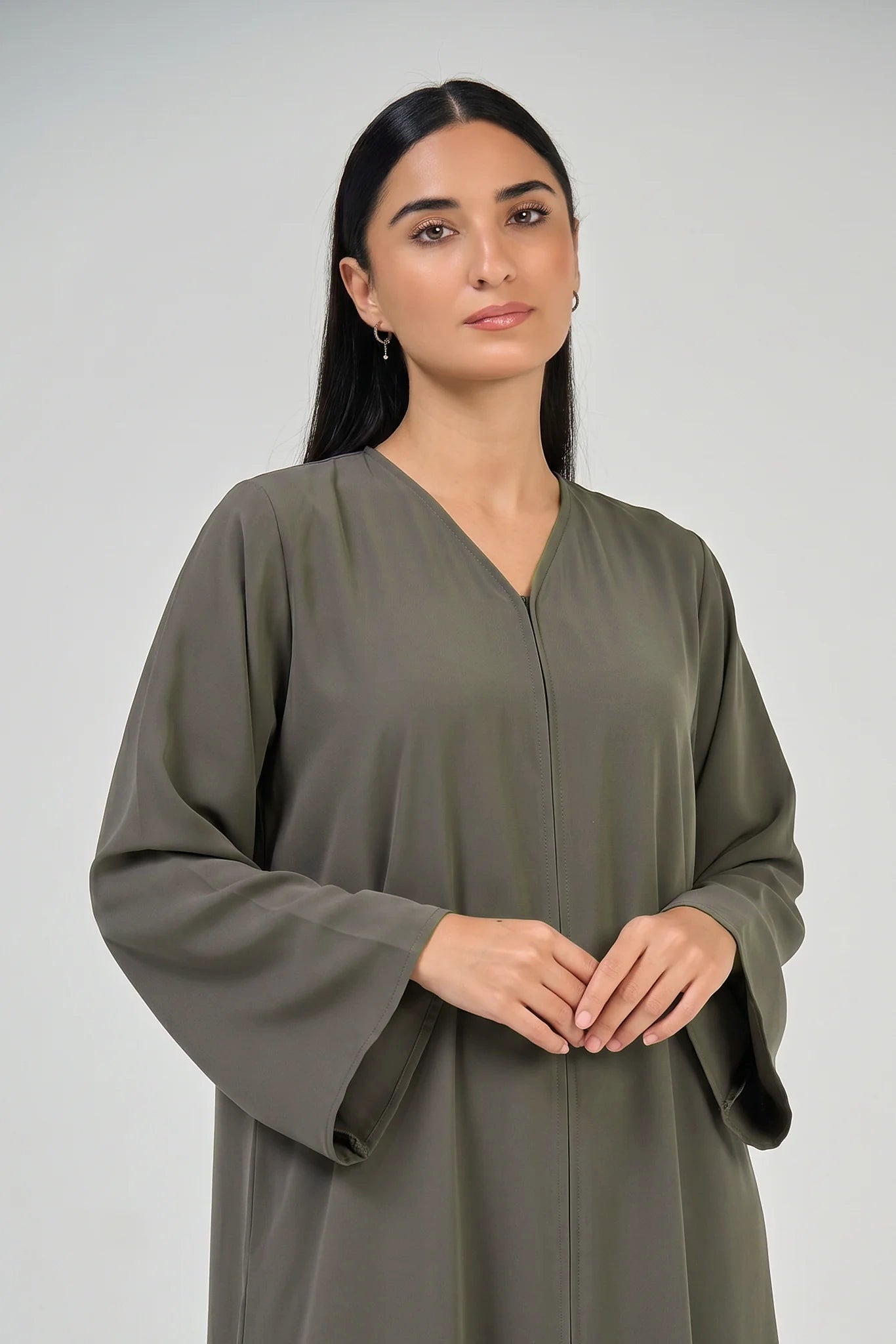 Taupe Essence Abaya