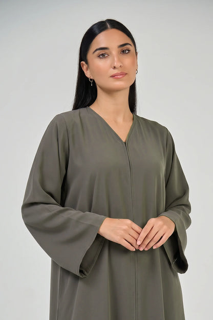 Taupe Essence Abaya
