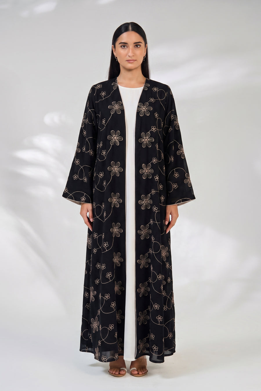 Botanical Whisper Abaya