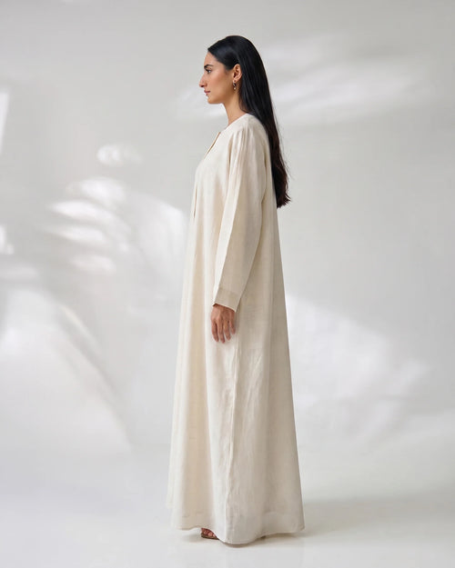 Essence Linen Abaya – hover image