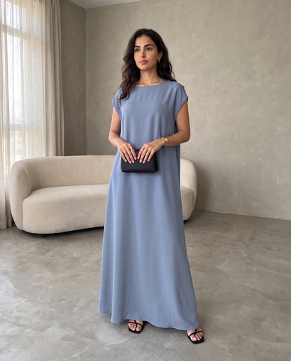 Essential Flowy Nada Blue Inner Dress