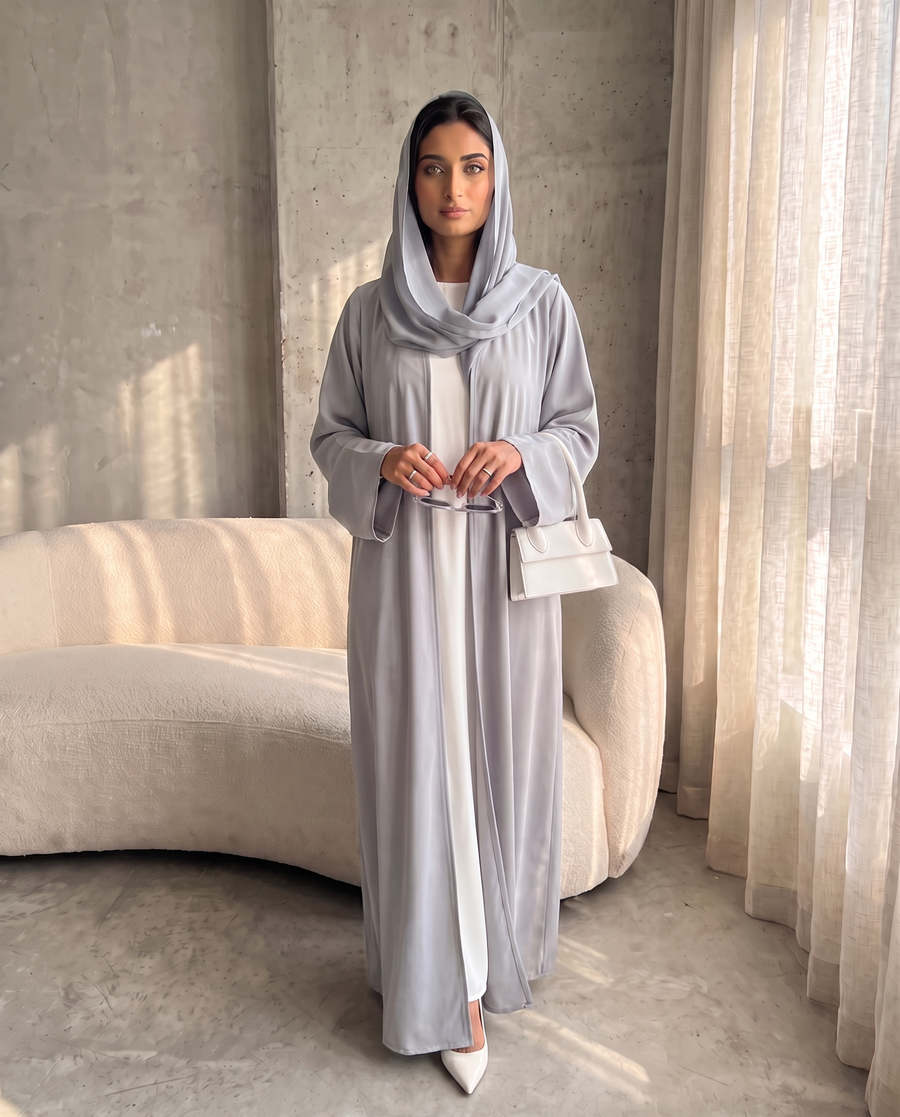 Pearl Mist Essential Abaya