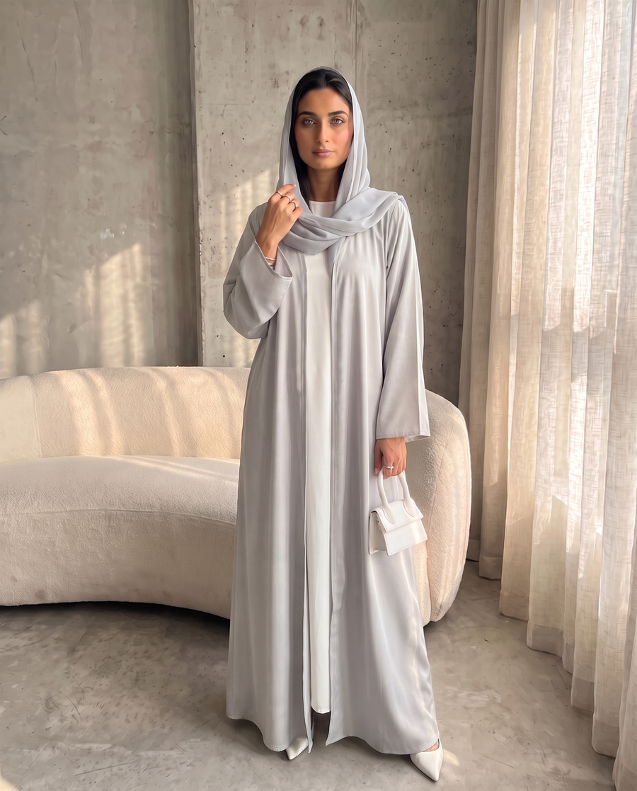 Silver Grace Essential Abaya