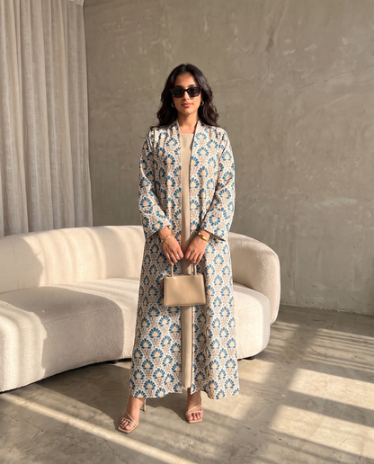Azure Garden Abaya