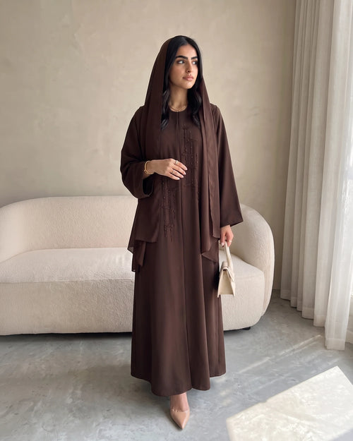 Cedar Blush Harmony Abaya