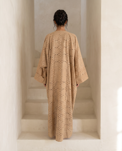 Mirage Sand Beige Abaya