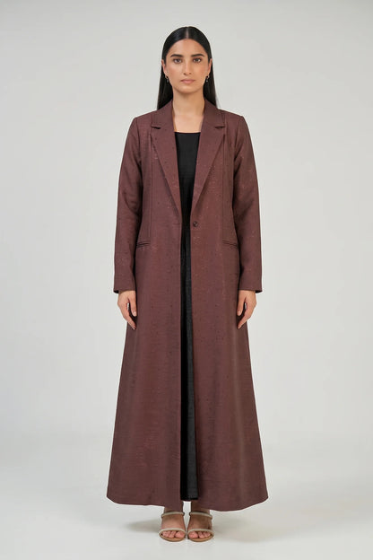 Mocha Tailored Luxe Abaya