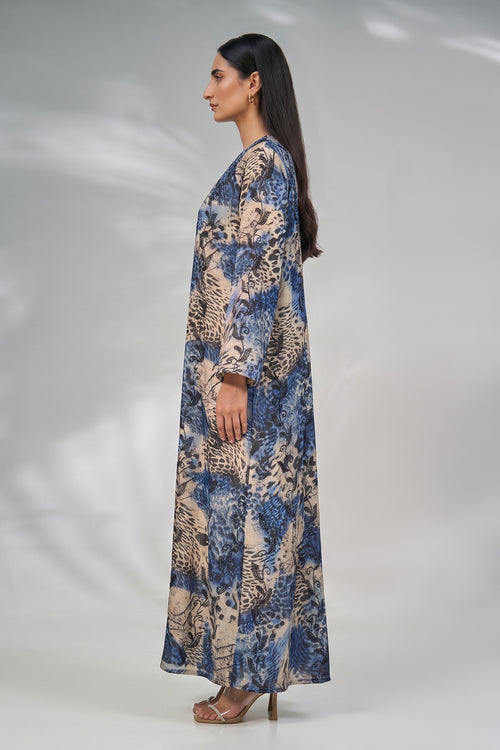 Azure Mirage Abaya – hover image