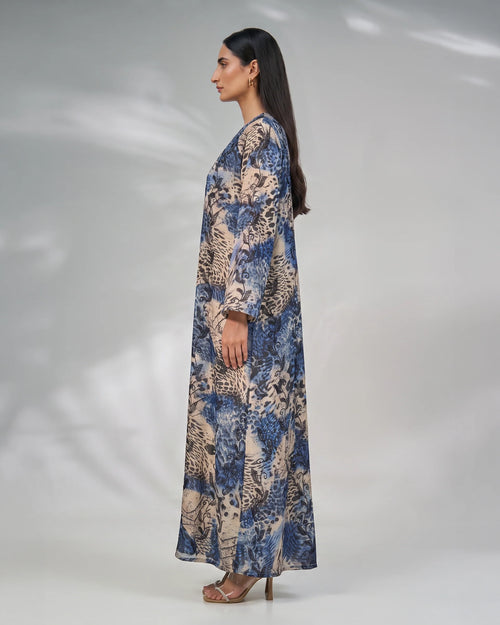 Azure Mirage Abaya – hover image