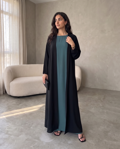 Essential Flowy Nada Green Inner Dress