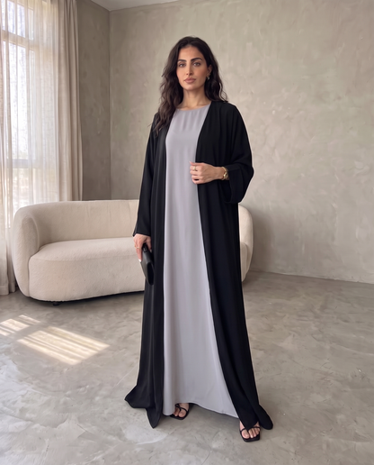 Essential Flowy Nada Grey Inner Dress