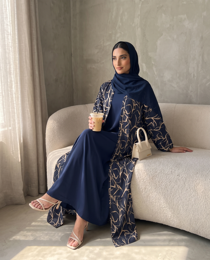 Midnight Mosaic Abaya
