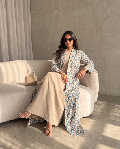 Azure Garden Abaya