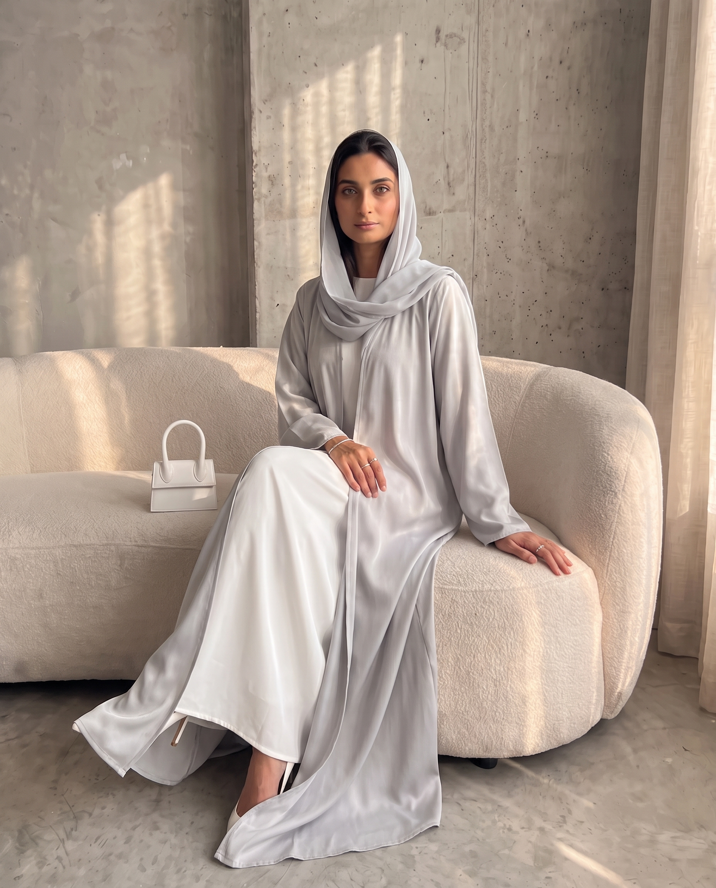 Silver Grace Essential Abaya