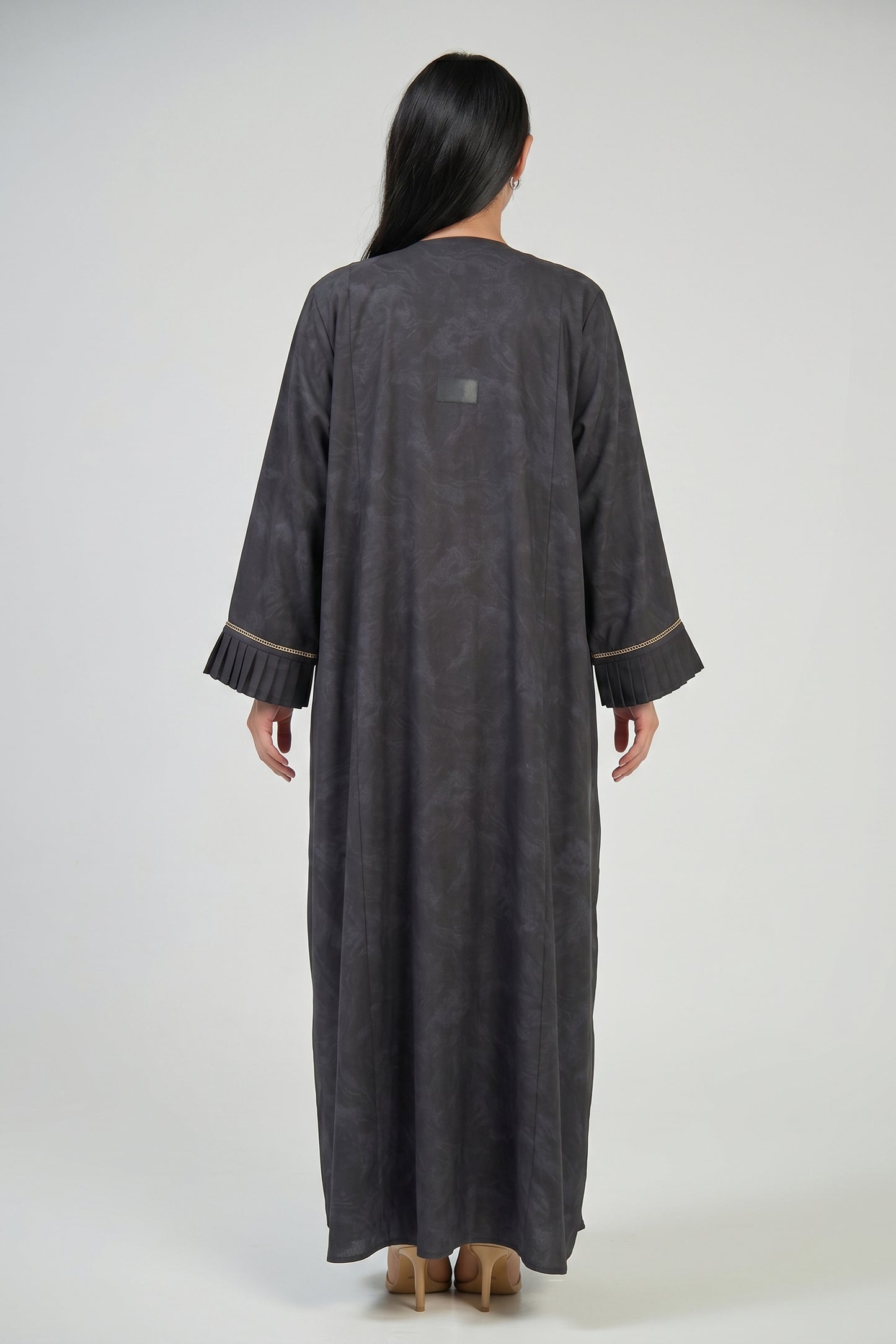 Eclipse Pleated Cuff Abaya