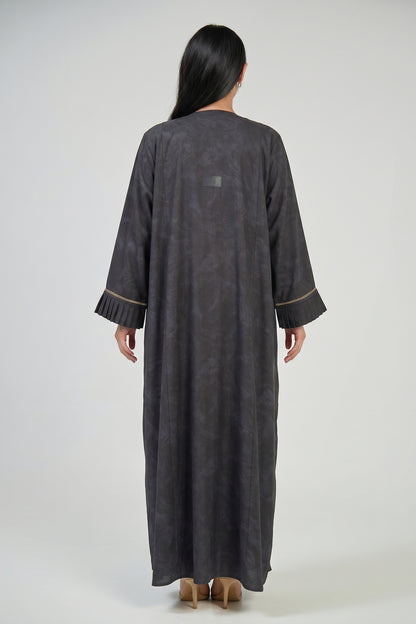 Eclipse Pleated Cuff Abaya