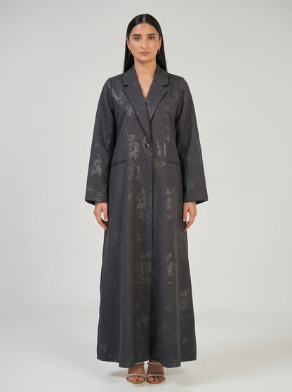 Graphite Signature Tailored Abaya