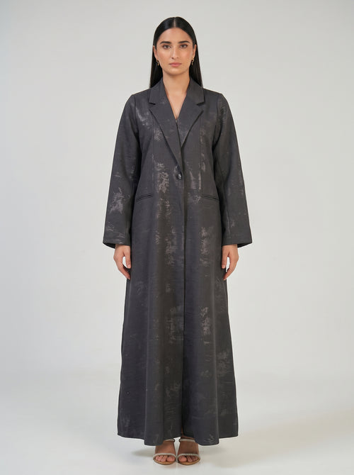Graphite Signature Tailored Abaya
