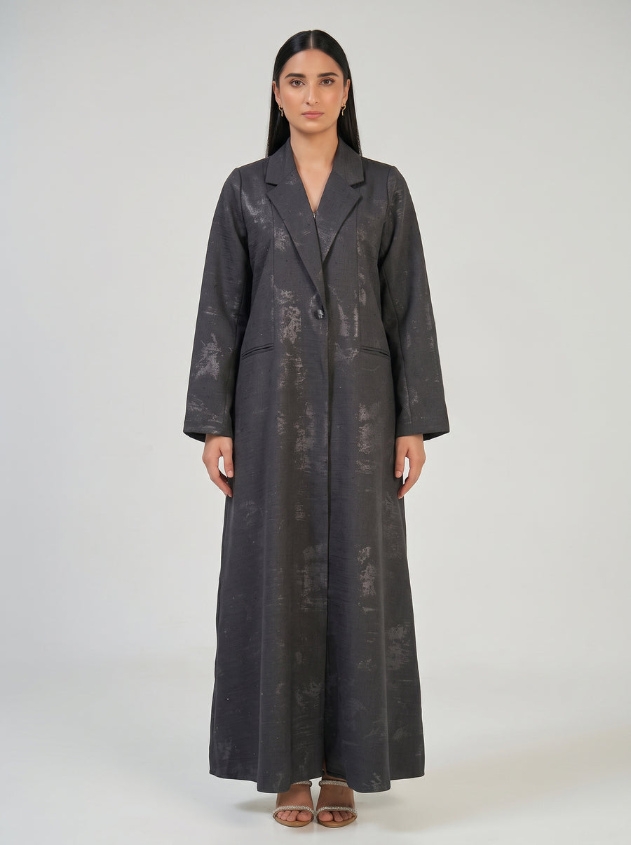 Graphite Signature Tailored Abaya
