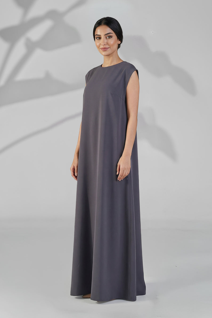 Celeste Dusty Mauve Essential Inner Dress Abaya