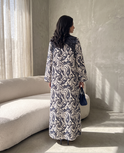 Marble Wave Abaya