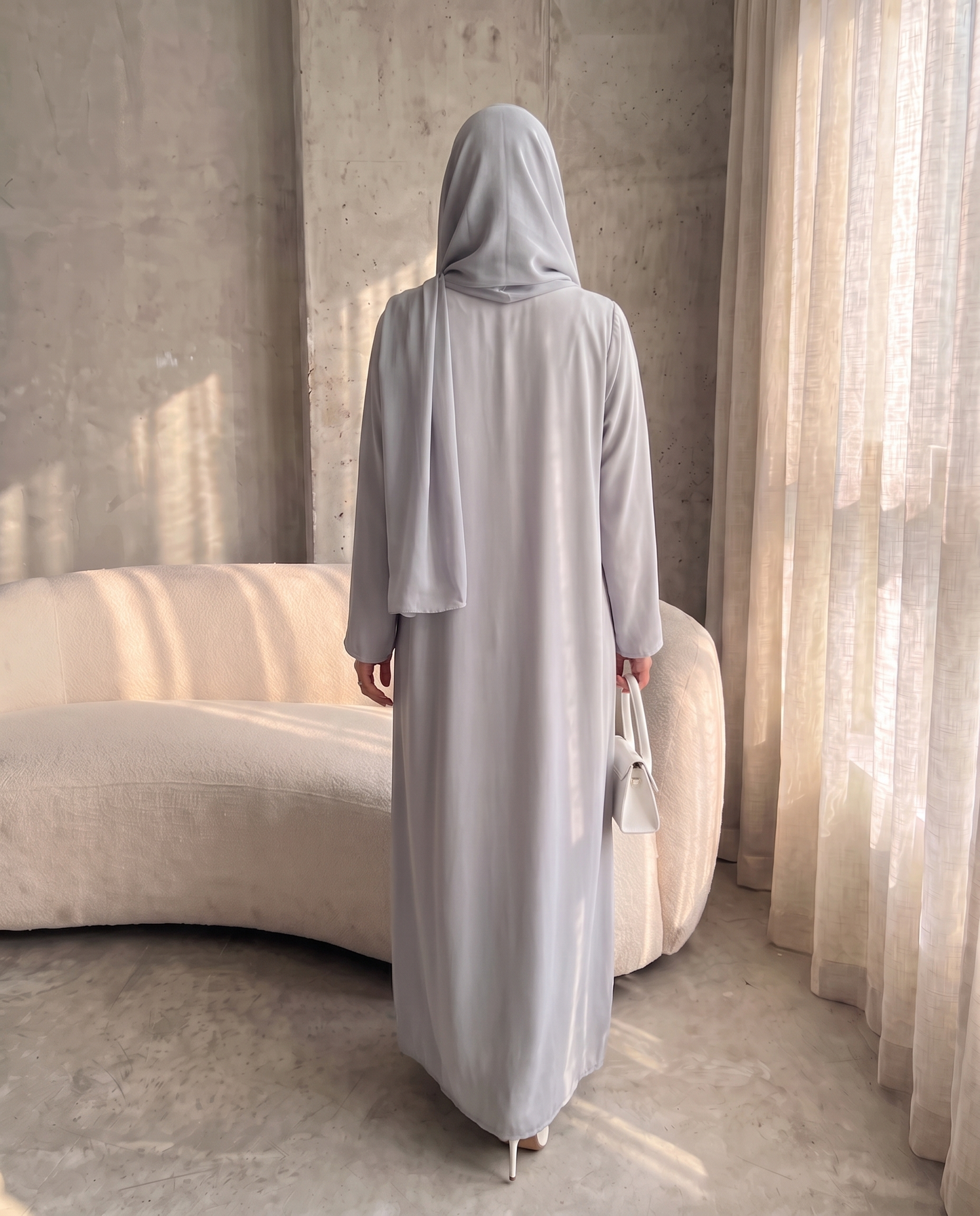 Pearl Mist Essential Abaya