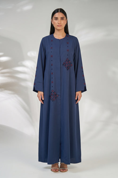 Ruby Mosaic Abaya
