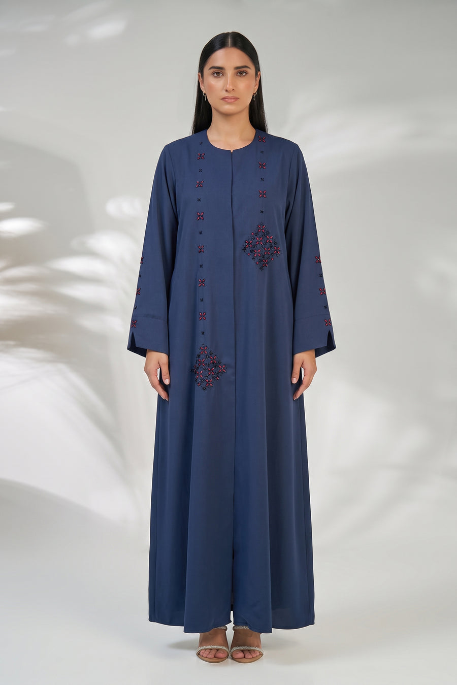 Ruby Mosaic Abaya