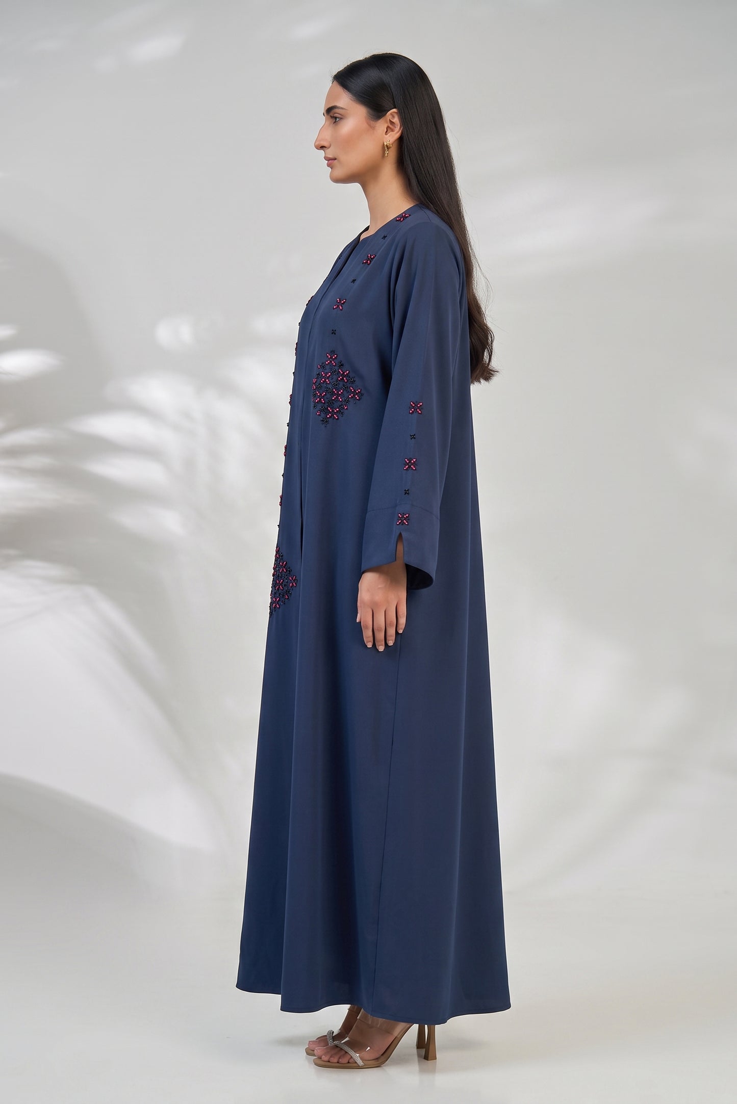 Ruby Mosaic Abaya