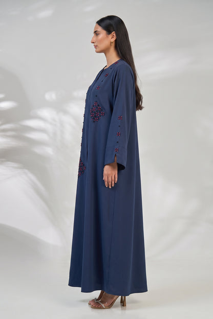 Ruby Mosaic Abaya