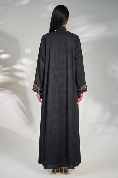 عباية دانتيل زهر الخوخ (نسخة)