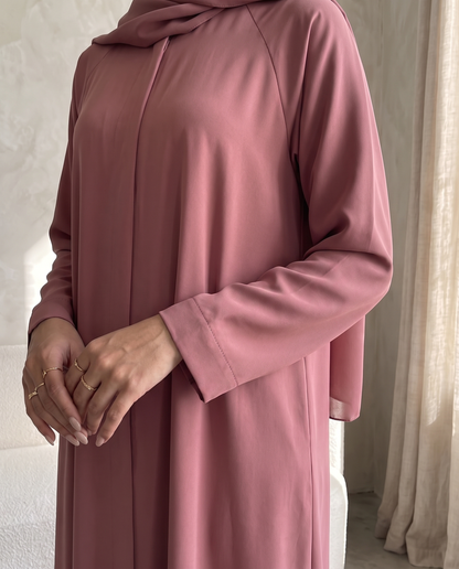 Dusty Rose Signature Essential Abaya