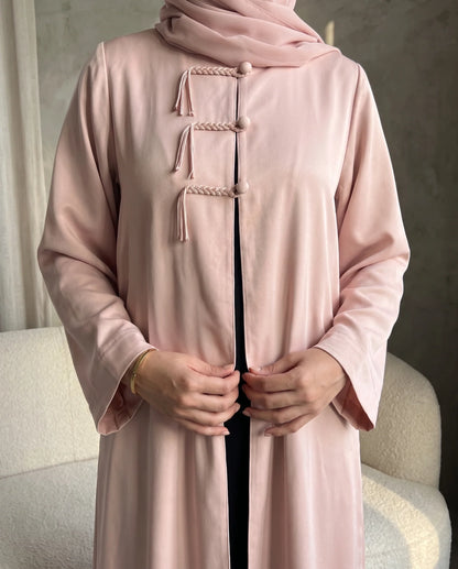 Blush Loop Abaya