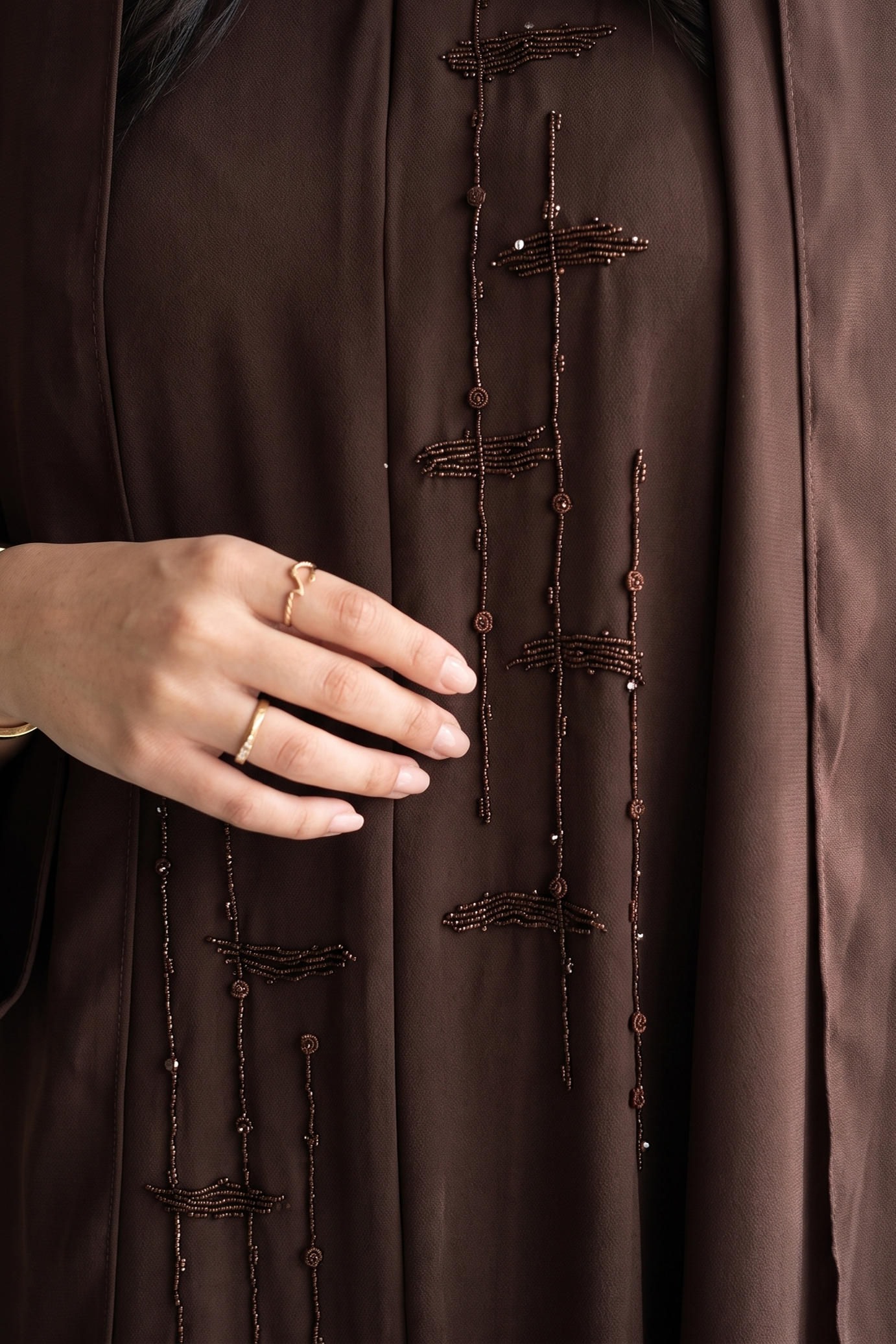 Cedar Blush Harmony Abaya