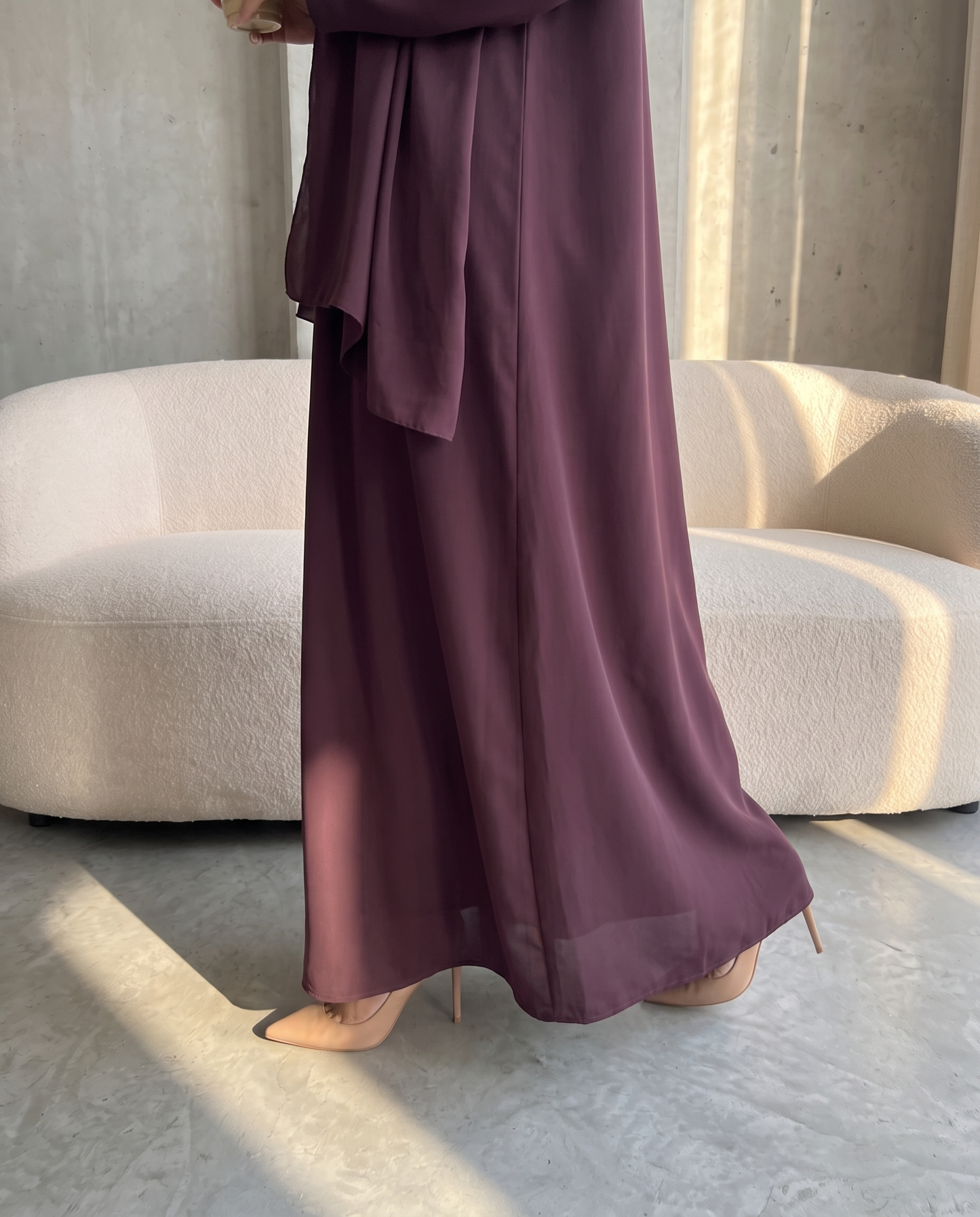 Royal Plum Signature Essential Abaya