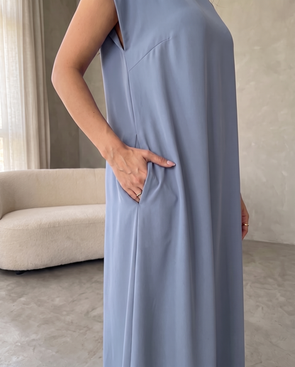 Essential Flowy Nada Blue Inner Dress